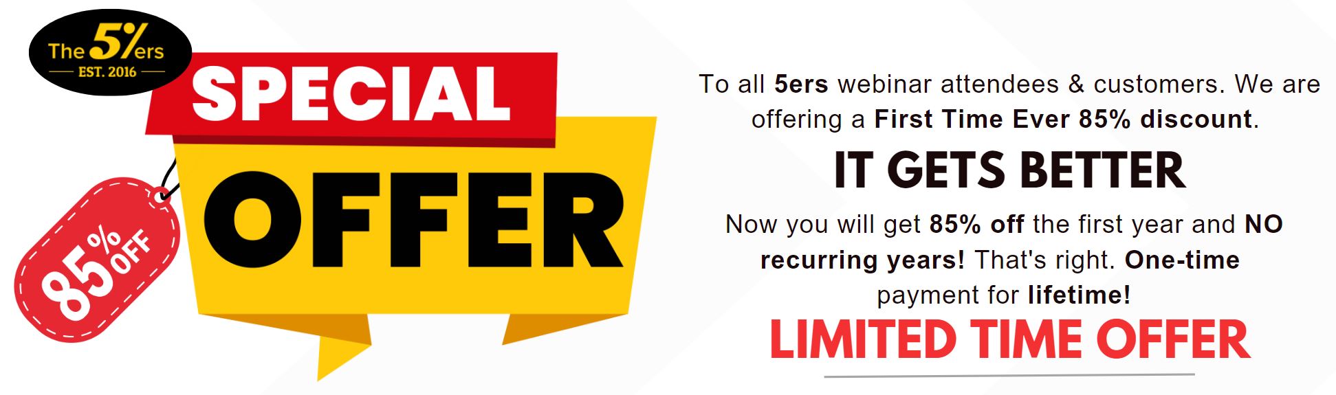SCI_5ers Special offer Banner